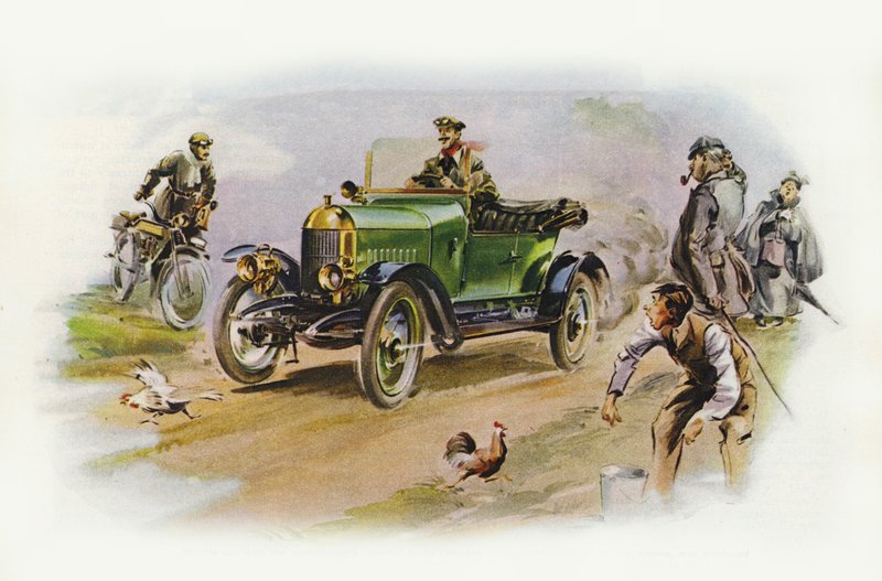 Morris Oxford 10hp (värilitro) tekijältä Ferdinando Tacconi