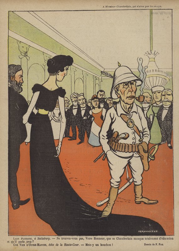 Kuvitus Le Rirelle tekijältä Fernand Fau