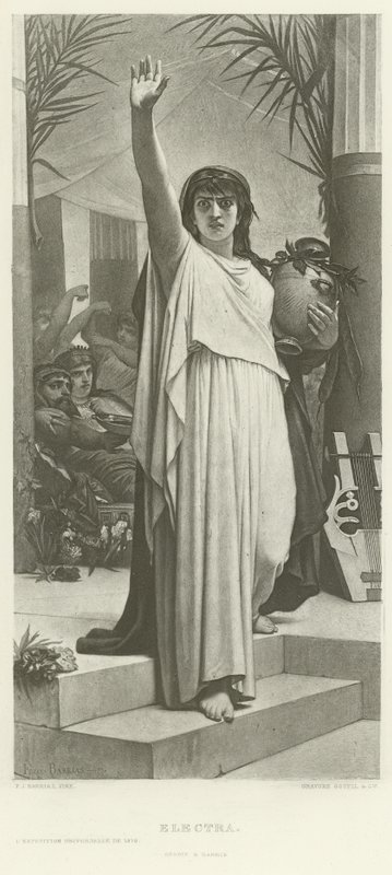 Sähkö (kaiverrus) tekijältä Félix Joseph Barrias
