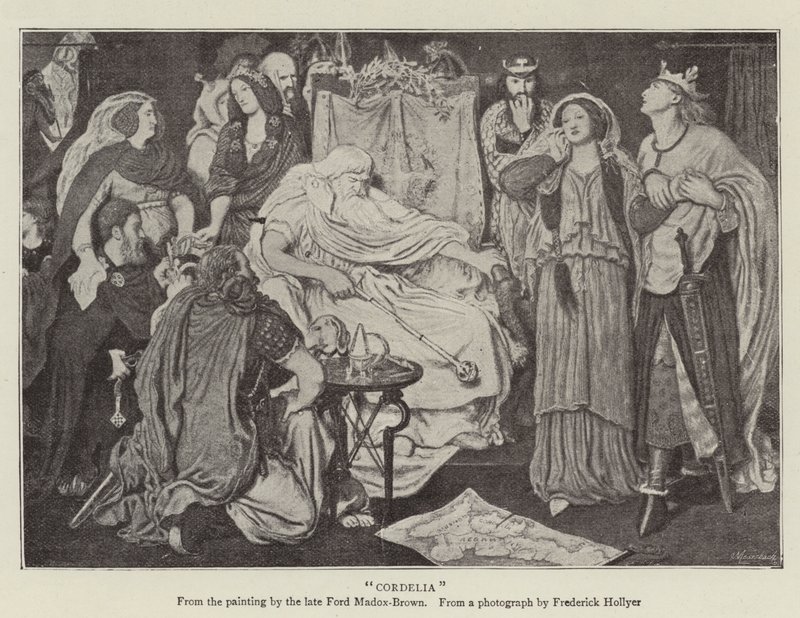 Cordelia tekijältä Ford Madox Brown