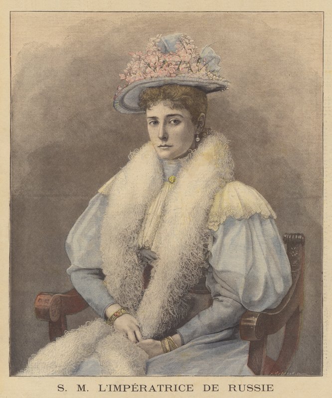 Venäjän tsaaritar Aleksandra tekijältä Fortune Louis Meaulle