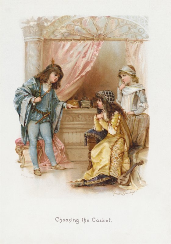 Arkun valinta (chromolitho) tekijältä Frances Brundage