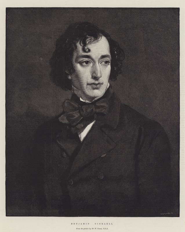 Benjamin disraeli tekijältä Francis Grant