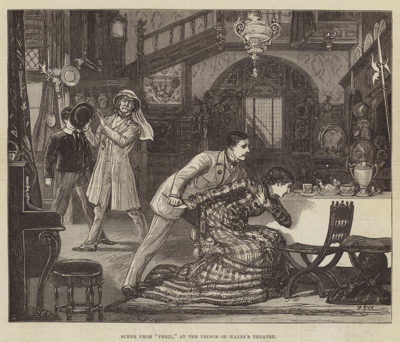 Kohtaus vaarasta, Prince of Walesin teatterissa tekijältä Francis S. Walker