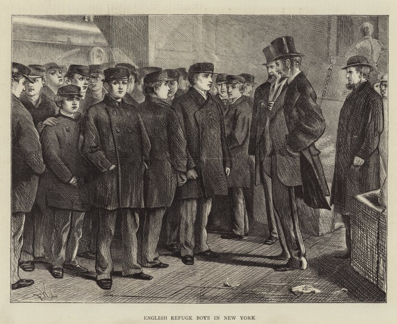 English Refuge Boys New Yorkissa tekijältä Francis Wilfred Lawson