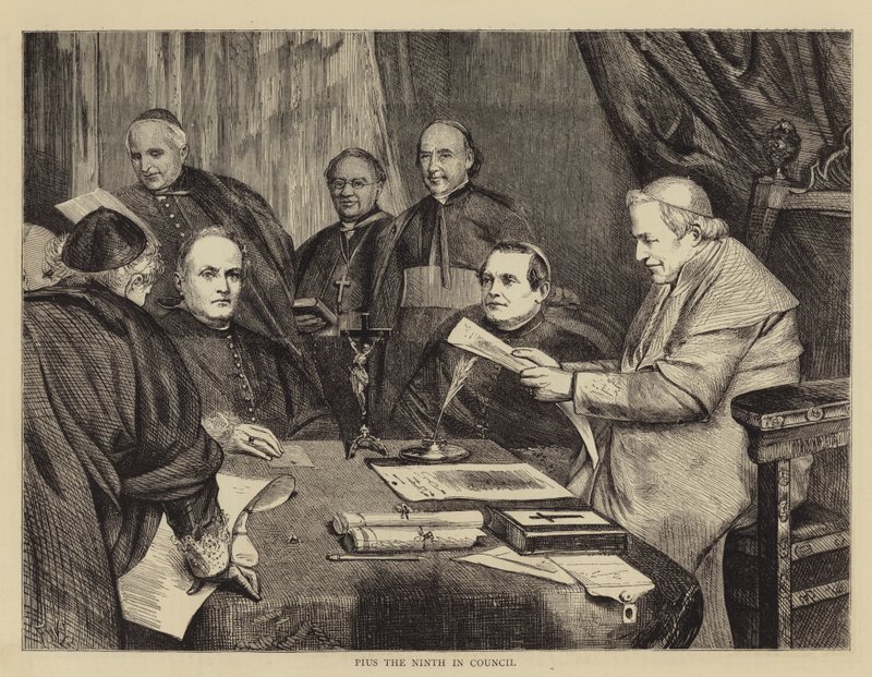 Pius yhdeksäs neuvostossa tekijältä Francis Wilfred Lawson