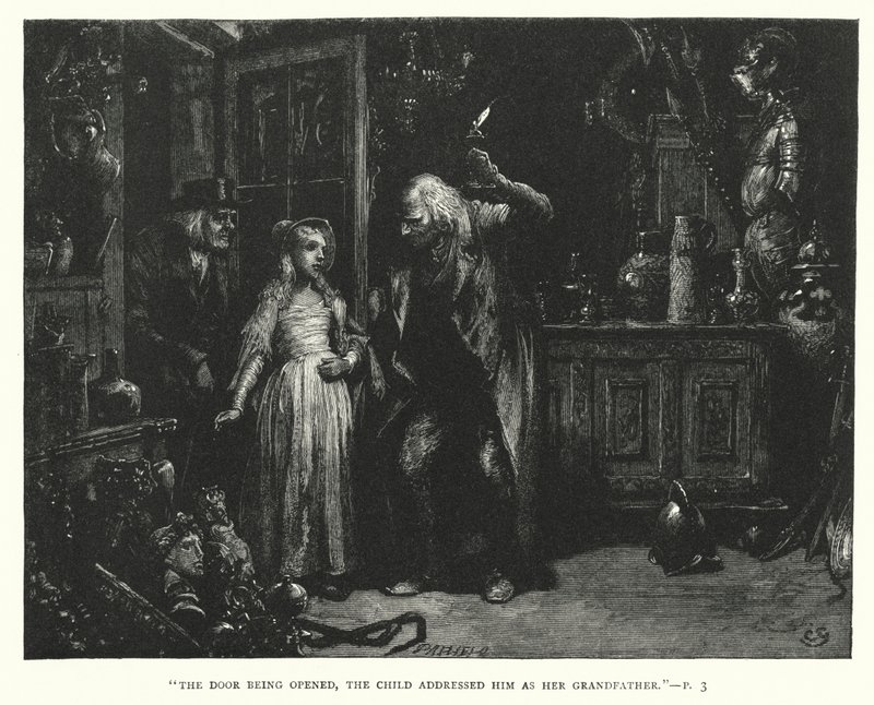 Charles Dickensin kuvitus suurille odotuksille (kaiverrus) tekijältä Francis Arthur Fraser