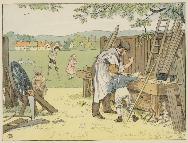 Kirvesmies (värilitro) tekijältä Francis Donkin Bedford