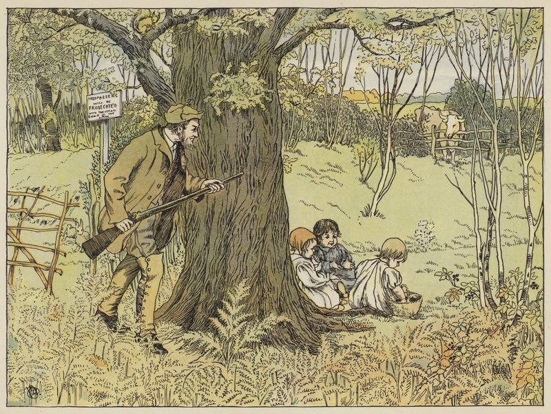 Game-Keeper (värilitraus) tekijältä Francis Donkin Bedford