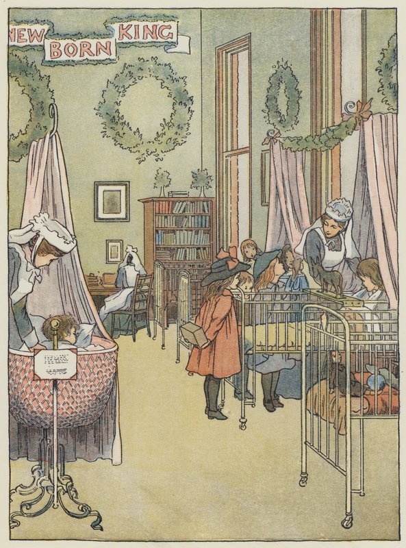 Lontoo: Great Ormond Streetin lastensairaala (värilitro). tekijältä Francis Donkin Bedford