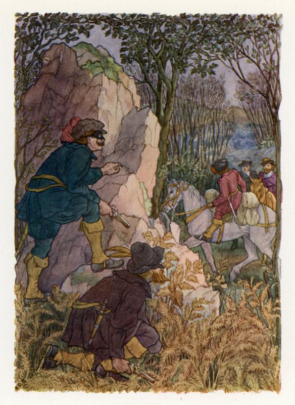 Merrie England: (värilitra): Ambush (väijytys) tekijältä Francis Donkin Bedford