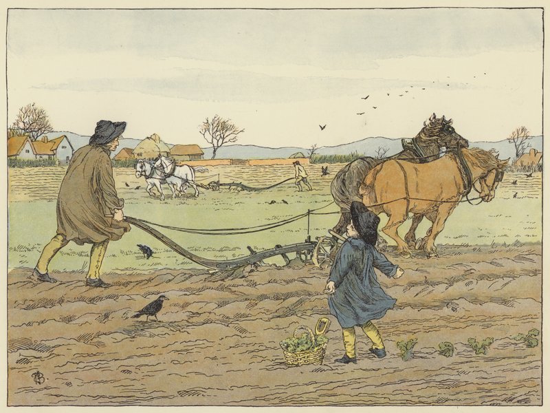 Auraaja (värilitografia) tekijältä Francis Donkin Bedford
