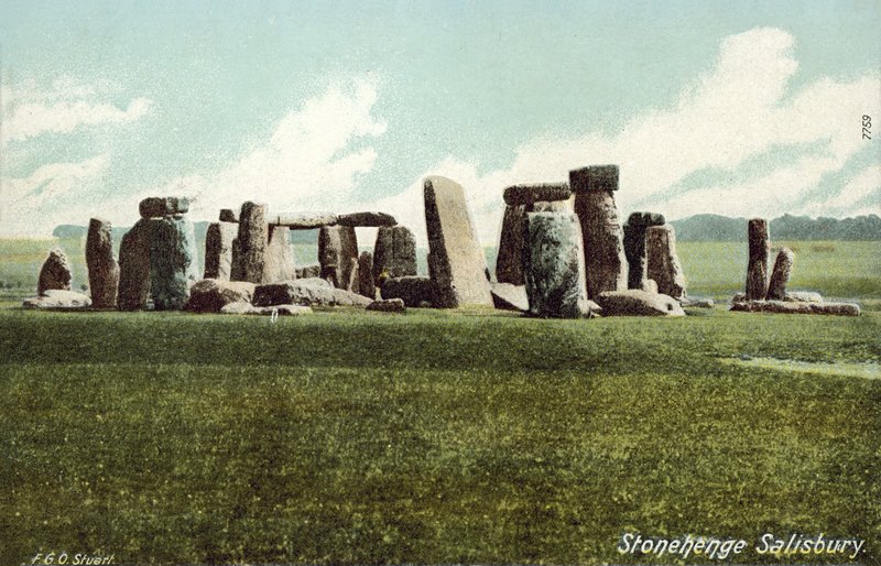 Stonehenge, Wiltshire (värikuva) tekijältä Francis G. O. Stuart