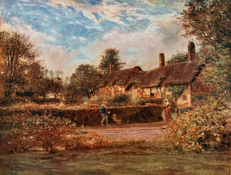 Anne Hathawayn mökki, Stratford on Avon tekijältä Francis S. Walker