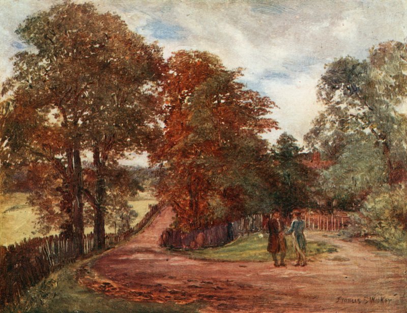 Millfield Lane, Highgate tekijältä Francis S. Walker