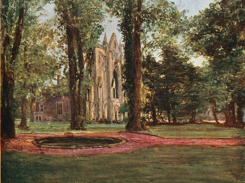 Newstead Abbey tekijältä Francis S. Walker