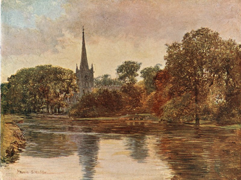 Trinity Church, Stratford on Avon tekijältä Francis S. Walker