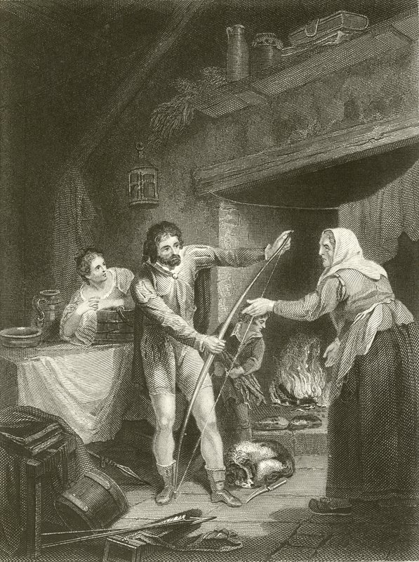 Alfred Neatherdin mökissä tekijältä Francis Wheatley