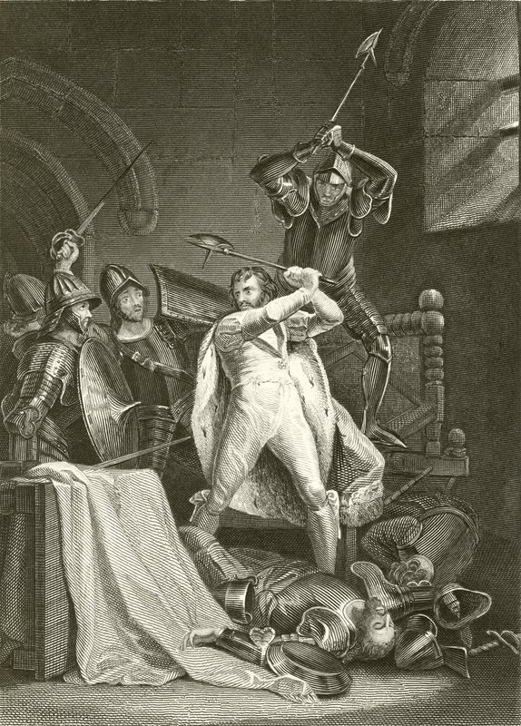Richard II:n kuolema tekijältä Francis Wheatley