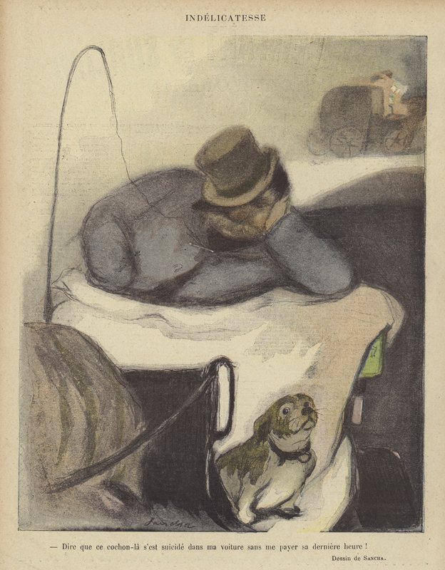 Kuvitus Le Rirelle tekijältä Francisco Sancha y Lengo
