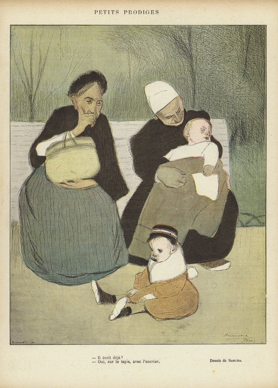 Kuvitus Le Rirelle tekijältä Francisco Sancha y Lengo