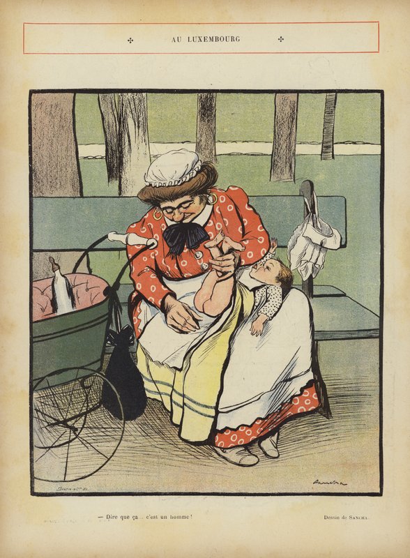 Kuvitus Le Rirelle tekijältä Francisco Sancha y Lengo