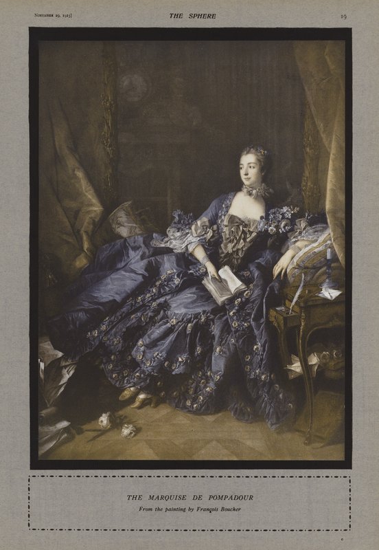 Markiisi de Pompadour tekijältä François Boucher