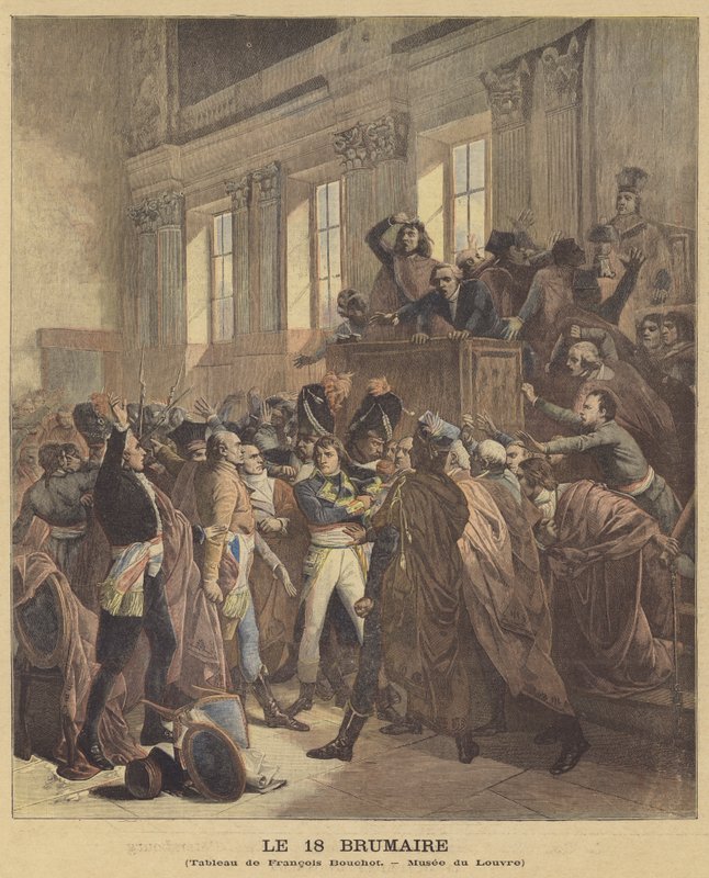 18 Brumaire tekijältä Francois Bouchot
