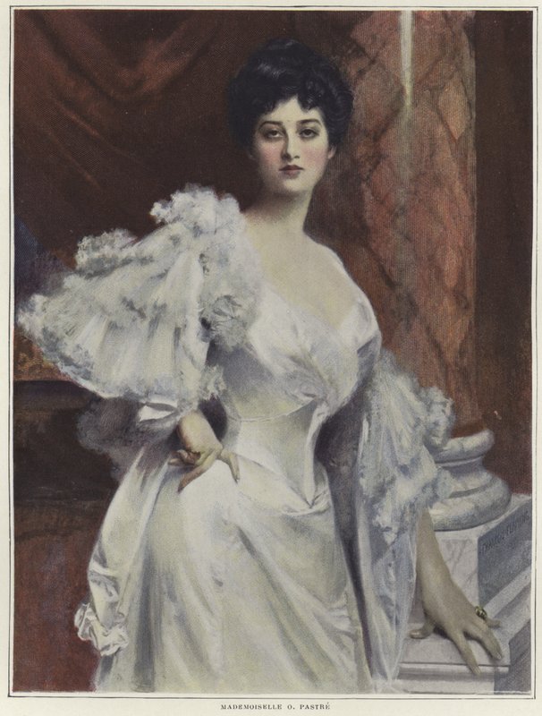 Mademoiselle O Pastren muotokuva tekijältä Francois Flameng