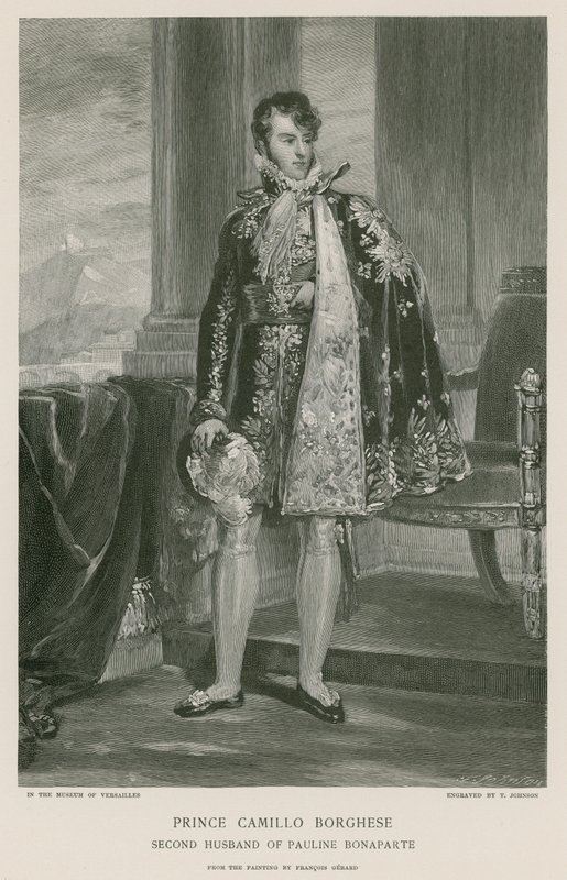 Prinssi Camillo Borghese tekijältä Francois Pascal Simon Gerard
