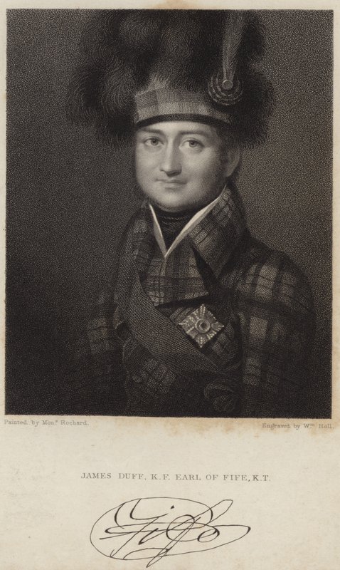 James Duffin muotokuva; Earl of Fife tekijältä Francois Theodore Rochard