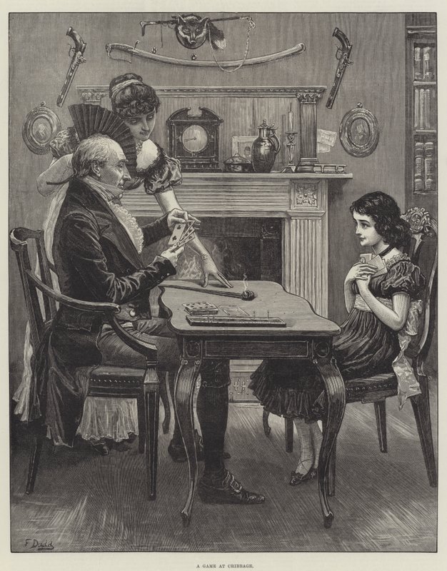 Peli Cribbagessa tekijältä Frank Dadd