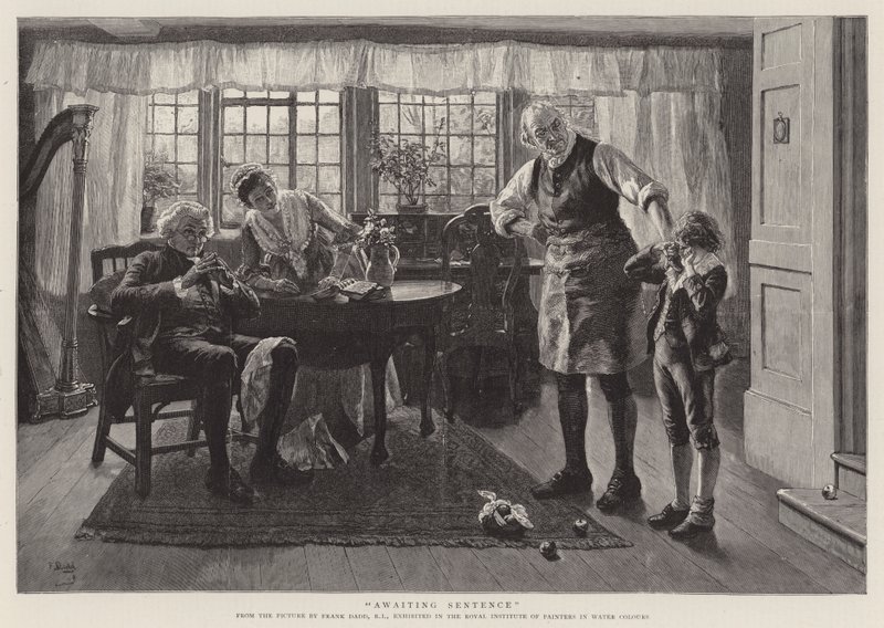 Odottaa tuomiota tekijältä Frank Dadd