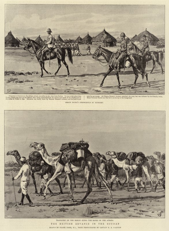 Brittien eteneminen Soudanissa tekijältä Frank Dadd