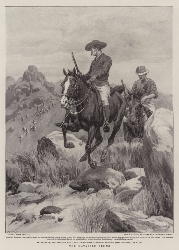 Matabele Rising tekijältä Frank Dadd