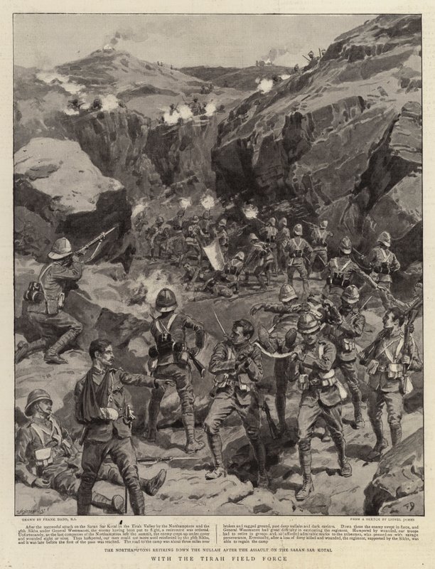 Tirah Field Force -voimien kanssa tekijältä Frank Dadd