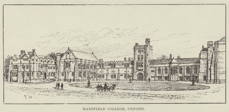 Mansfield College, Oxford tekijältä Frank Watkins