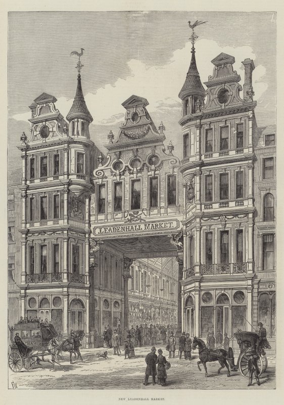 Uusi Leadenhall Market tekijältä Frank Watkins