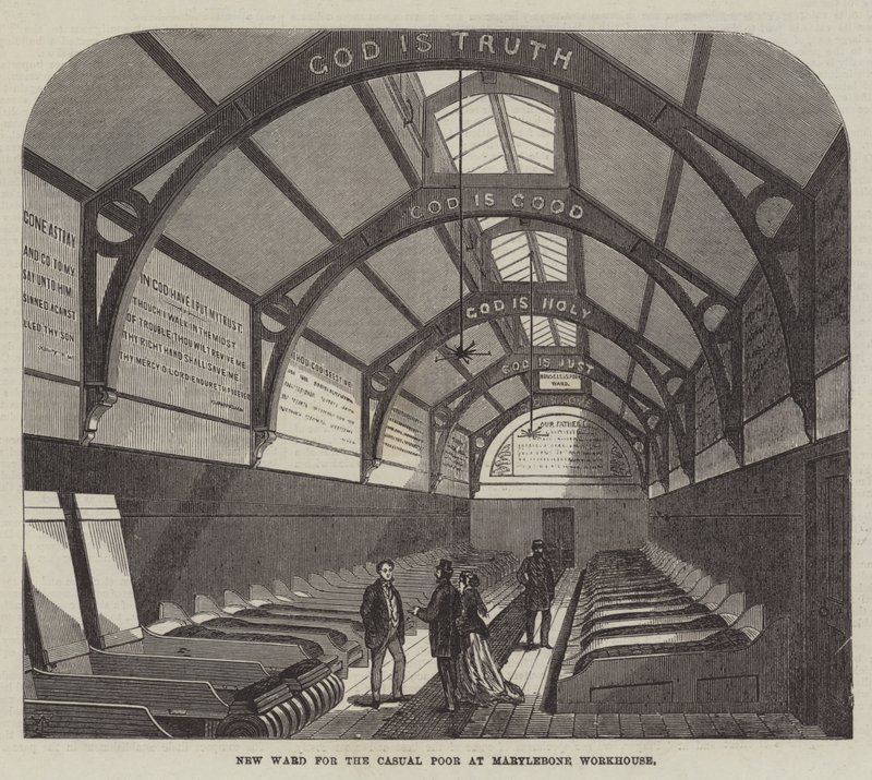 Uusi osasto satunnaisille köyhille Marylebone Workhousessa tekijältä Frank Watkins