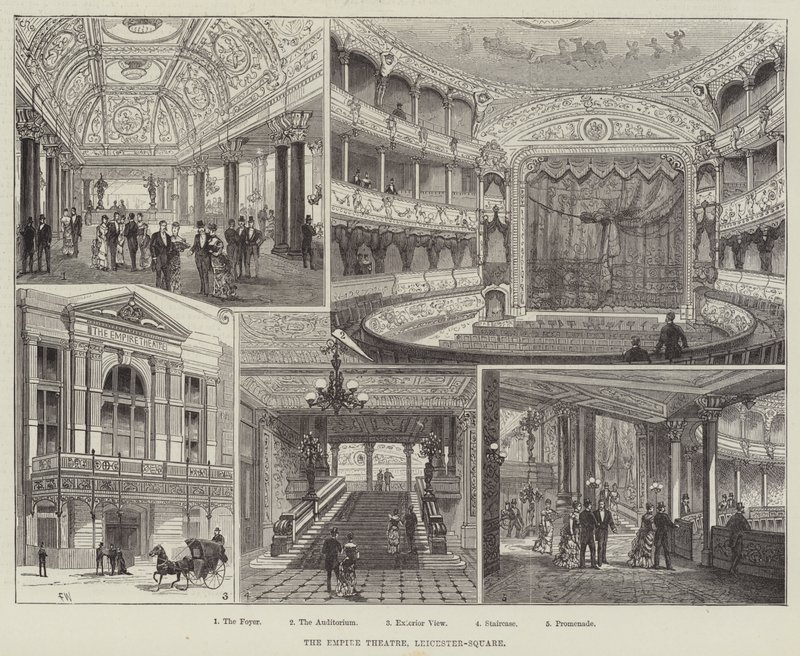 Empire Theatre, Leicester-Square tekijältä Frank Watkins