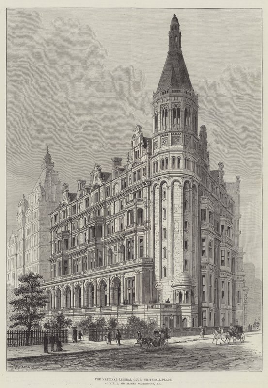 National Liberal Club, Whitehall-Place tekijältä Frank Watkins