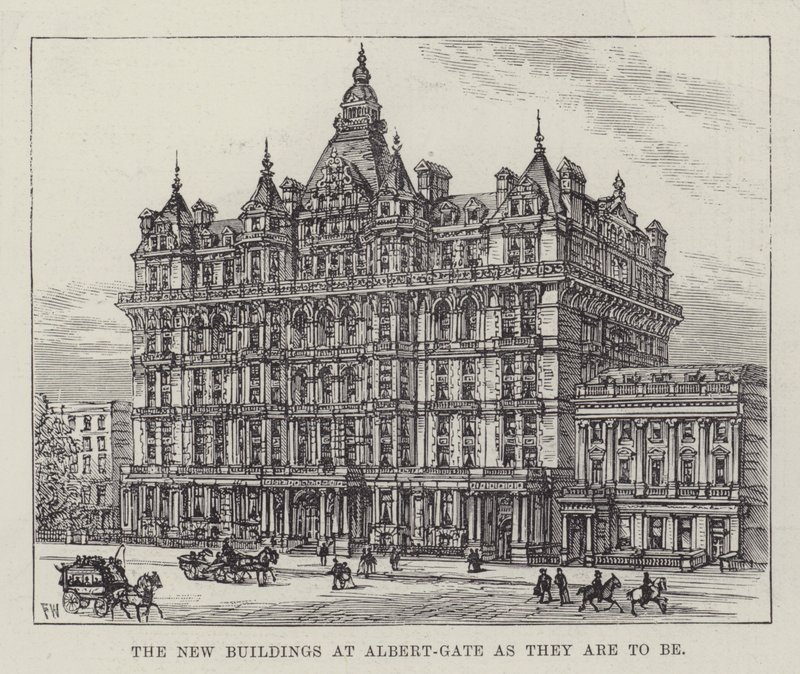 Albert-Gaten uudet rakennukset sellaisina kuin ne tulevat olemaan tekijältä Frank Watkins