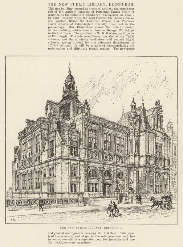 Uusi julkinen kirjasto, Edinburgh tekijältä Frank Watkins