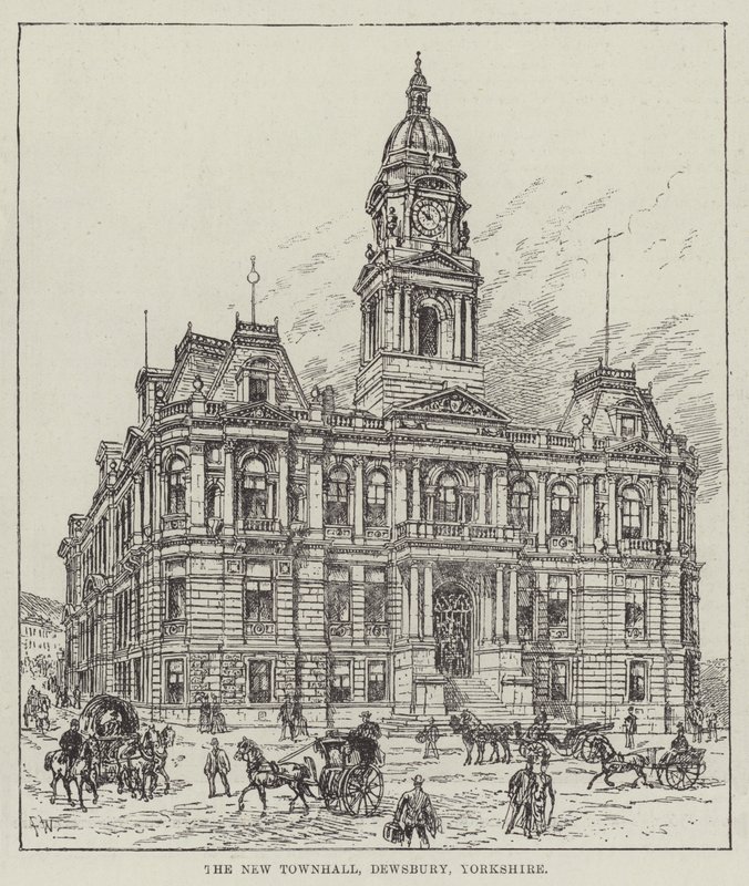 New Townhall, Dewsbury, Yorkshire tekijältä Frank Watkins