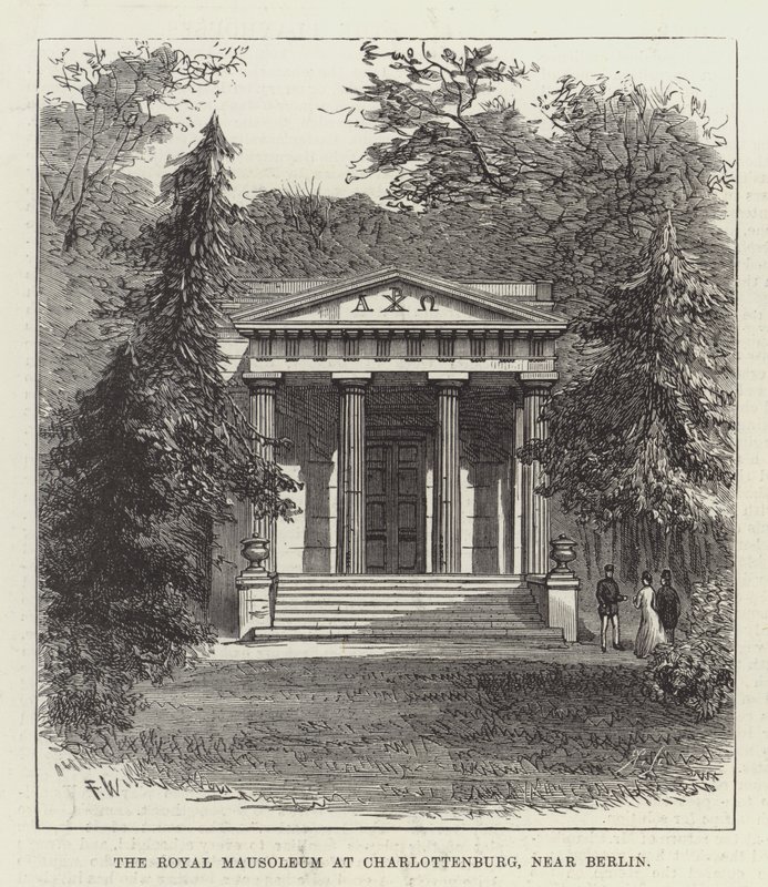 Kuninkaallinen mausoleumi Charlottenburgissa, lähellä Berliiniä tekijältä Frank Watkins