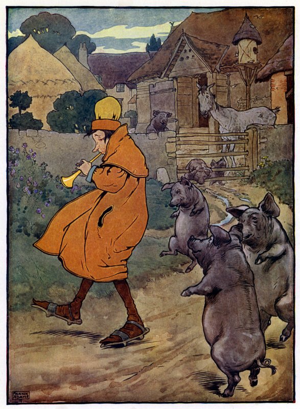 Kuvitus elokuvalle The Story of Tom Piper