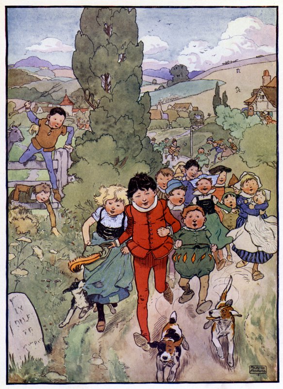 Kuvitus elokuvalle The Story of Tom Piper