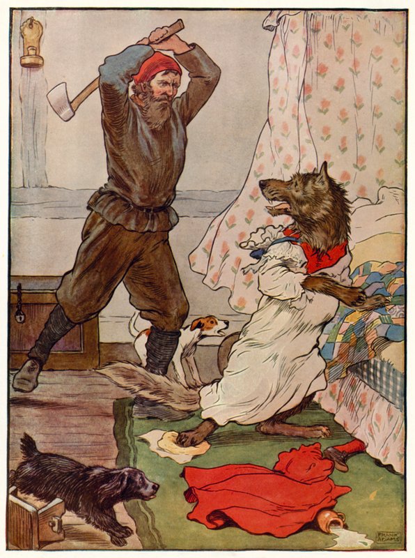 Pieni Punahilkka tekijältä Frank Adams