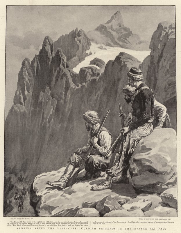 Armenia verilöylyjen jälkeen, kurdien prikaatit Hassan Alin solassa tekijältä Frank Dadd
