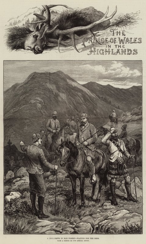 Walesin prinssi ylämailla tekijältä Frank Dadd